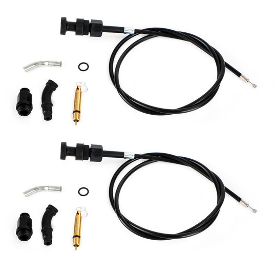 2000-2006 Honda Rancher TRX350 FM TM 2PCS Carburetor Choke Cable Plunger Kit