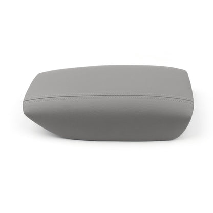 Armrest Cover Leather Synthetic Center Console Lid Gray 1999-2006 Volvo S80