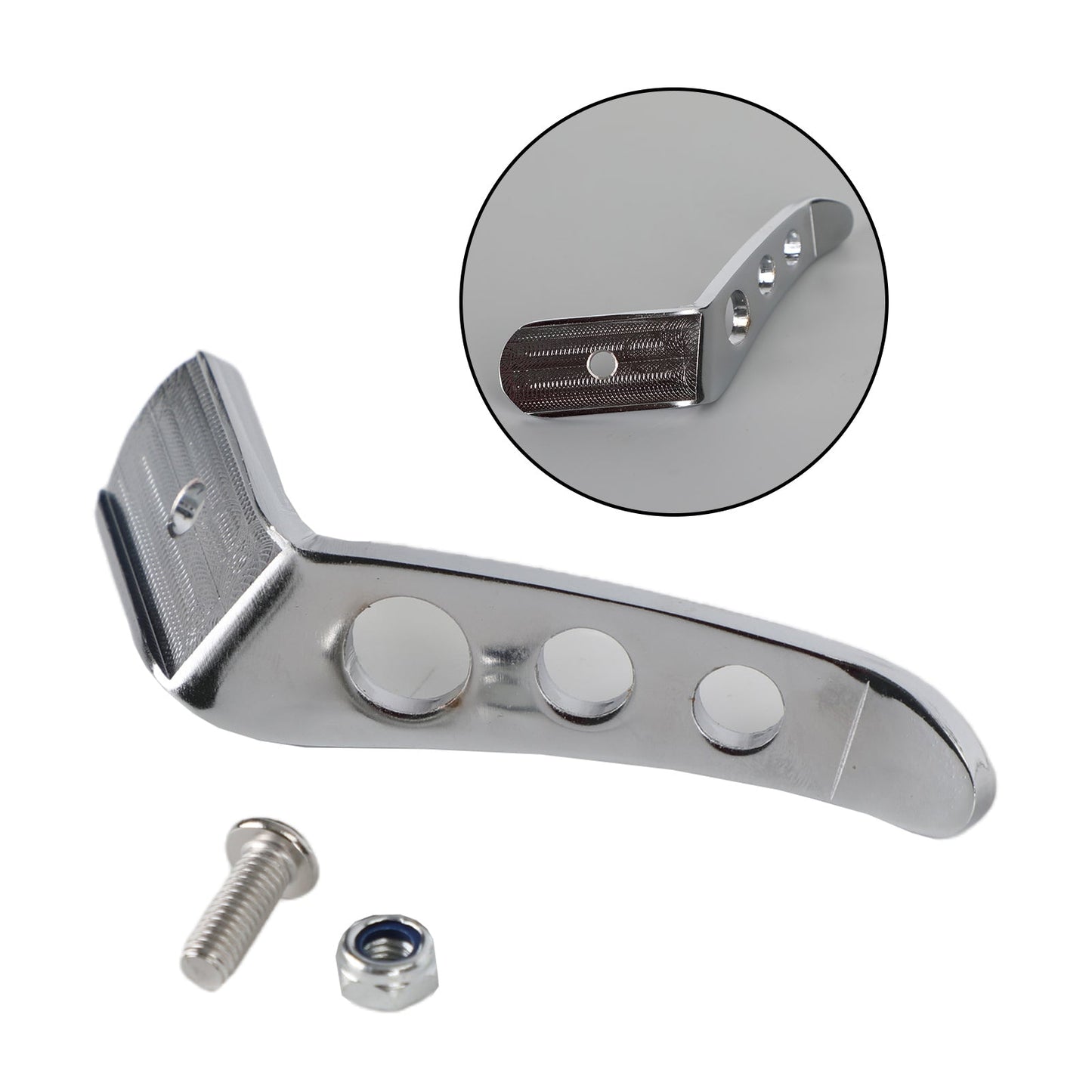 Kick Stand Extension For Harley Electra Glide Low Ultra Classic / Ultra Limited Motorcycle Chrome Stand Kickstand Extension Fit For Harley Touring Glide 91-20