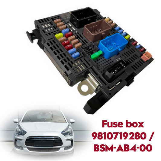 Citroen DS5/Peugeot 508 1.6 2.0 HDI BSM-AB4 9810719280 Fuse Box Module Unit