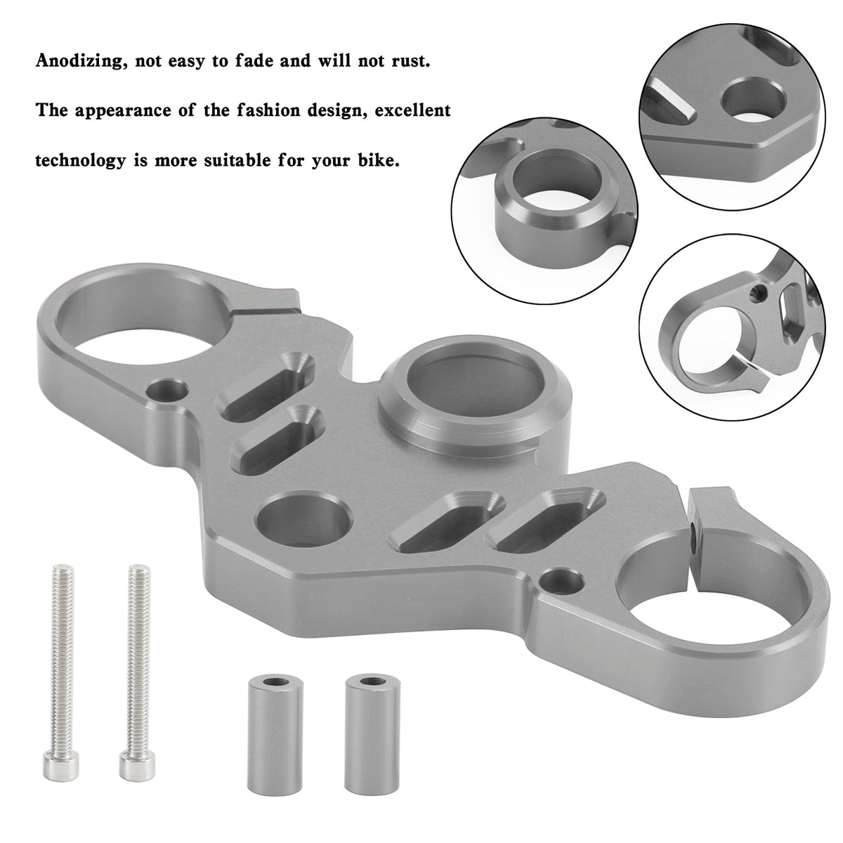 CNC Aluminum Upper Front Top Triple Tree Clamp For YAMAHA R15 V4 R15M 2022