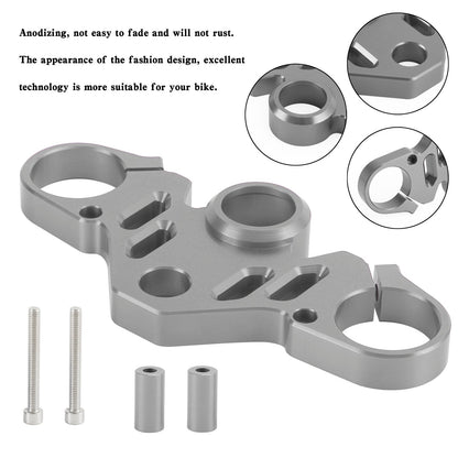 CNC Aluminum Upper Front Top Triple Tree Clamp For YAMAHA R15 V4 R15M 2022