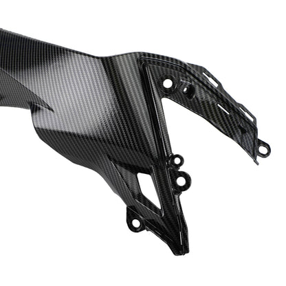 Carbon Tank Side Cover panel Trim fairing Fit For Kawasaki Z650 2017-2020