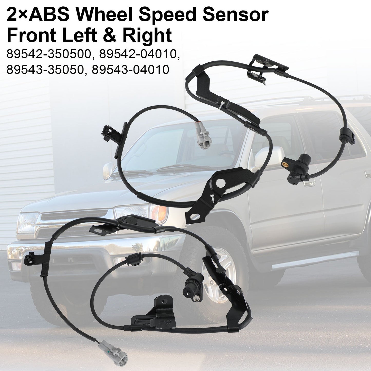 1998-2004 Tacoma/1996-2002 4Runner Toyota ABS Wheel Speed Sensor Front Left & Right