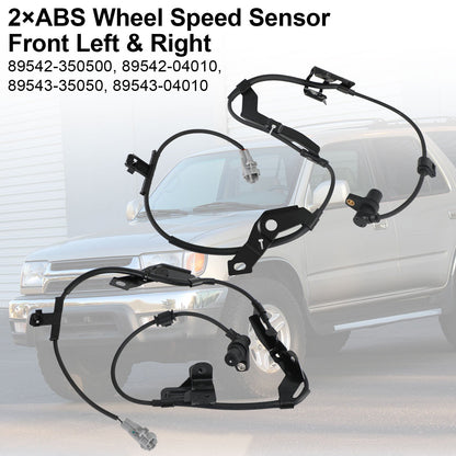 1998-2004 Tacoma/1996-2002 4Runner Toyota ABS Wheel Speed Sensor Front Left & Right