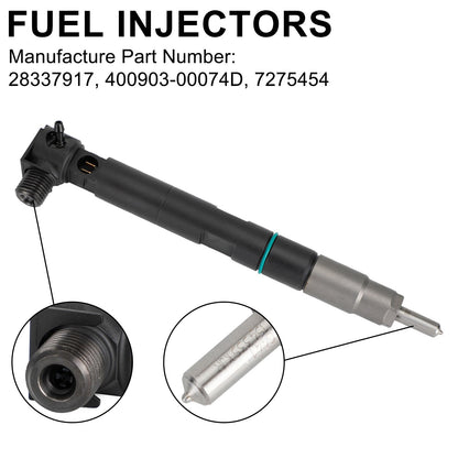 Fuel Injectors 28337917 400903-00074D 7275454 fit Bobcat fit Doosan D24 D18 Engine Fedex Express