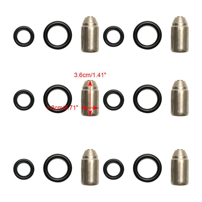 Caterpillar CAT 3406 3406B 3408 6PCS Injectors Nozzle Service Group 8N8796 7S-9891 7S-8722 8N-4694