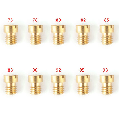 Dellorto Carburetor 1975-1998 Carb 10PCS 5MM Carburettor Main Jets Nozzle Set