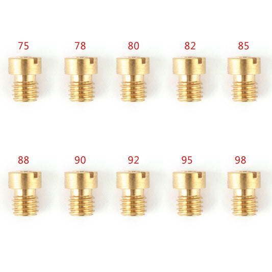 75-98 Carb 10PCS 5MM Dellorto Carburetor Carburettor Main Jets Nozzle Set