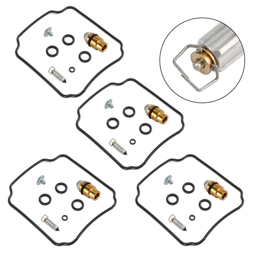 4X Carburetor Rebuild Repair Kit fit for Yamaha version FZR400(1WG)R/RR 88-1990