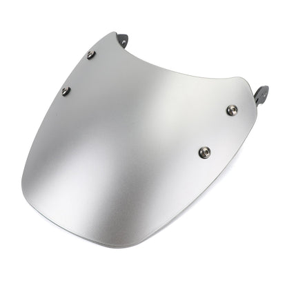 ABS Plastic Motor Windshield WindScreen for Triumph Bonneville T100 T120 Silver