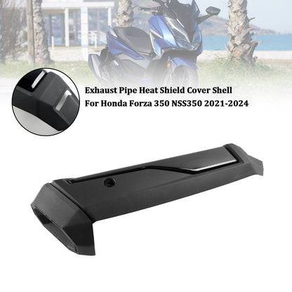 2021-2024 Honda Forza 350 NSS350 Exhaust Pipe Heat Shield Cover Shell For Black