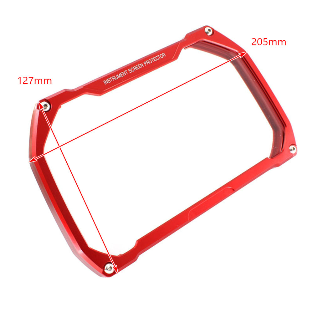 Alu Speedometer Protector Cover Black Fit For BMW R1200 Gs 18-20 R1250 Gs 19-20 Red