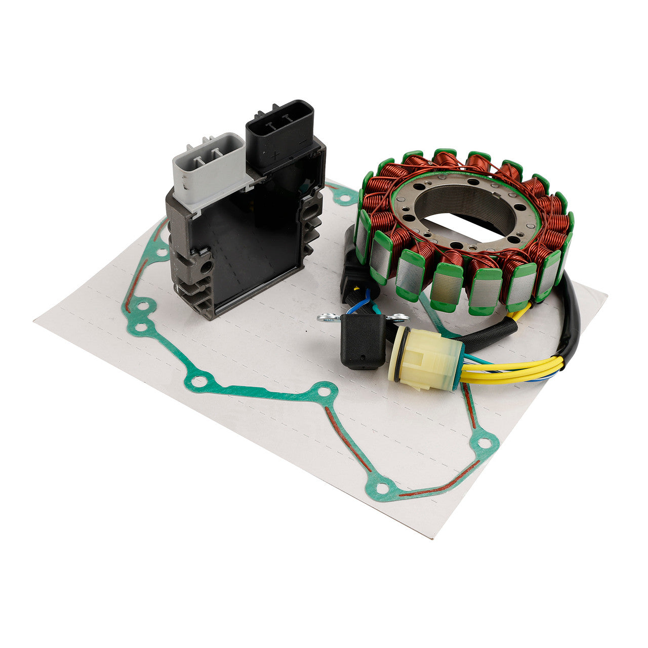 2006 Honda ATV TRX680FGA 2A FOURTRAX RINCON GPSCAPE 31120-HN8-A60 STATOR REGULATOR RECTIFIER GASKET