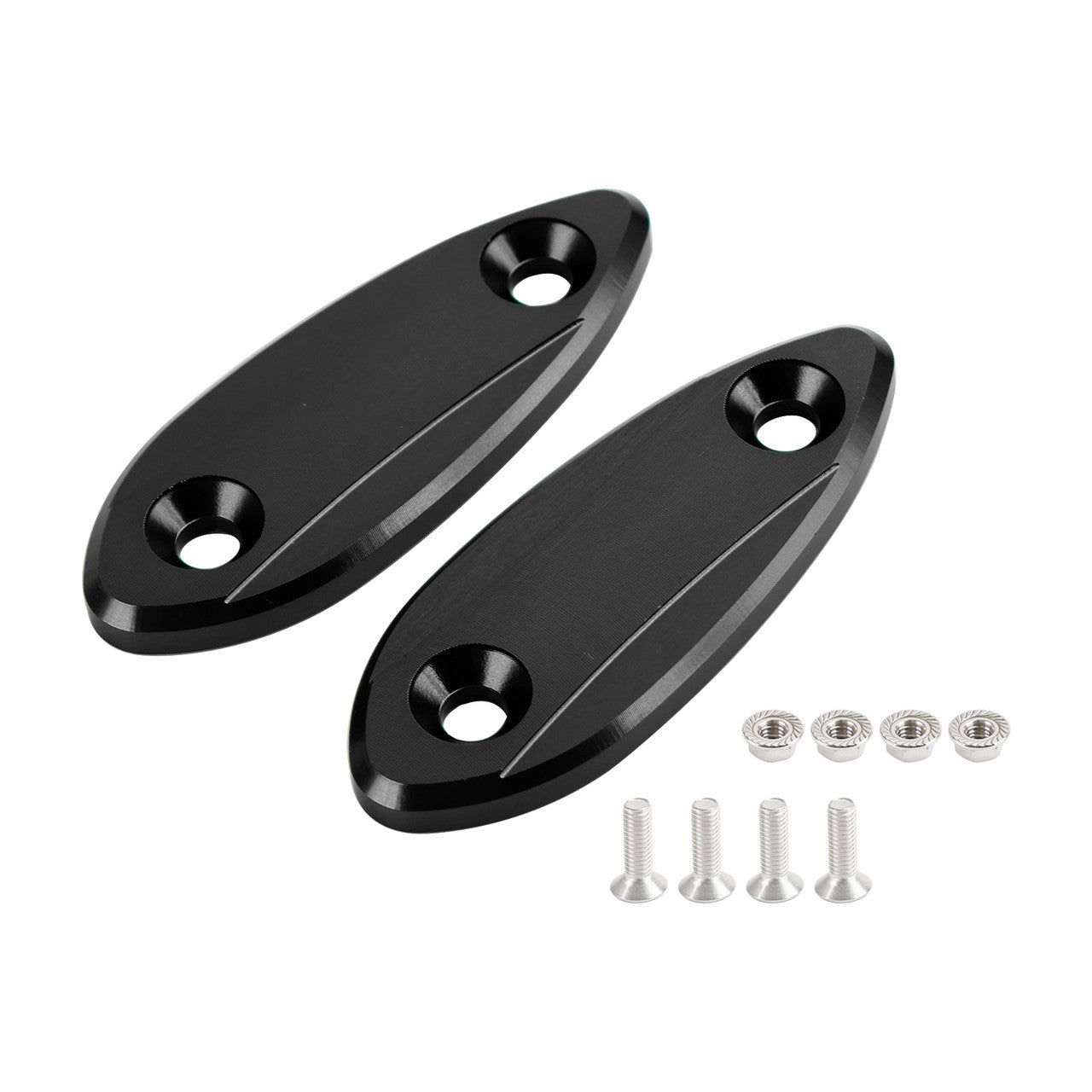Kawasaki Ninja 650 of the years 2016-2021 Mirror Hole Cap Kit