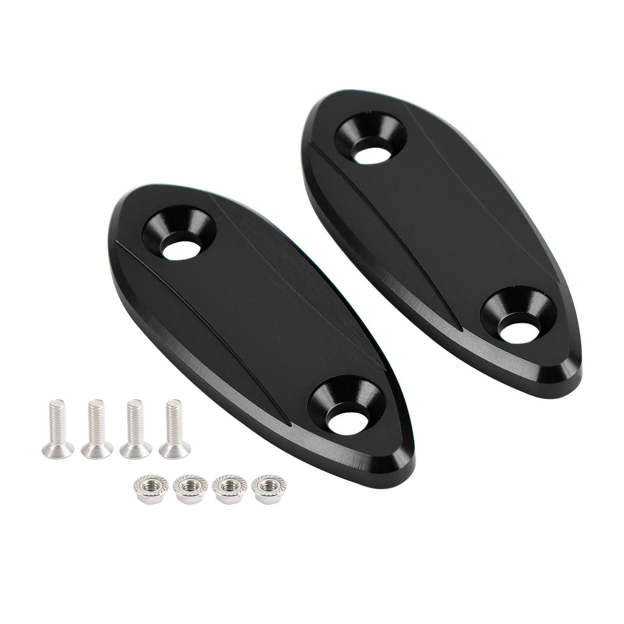 Kawasaki Ninja 650 of the years 2016-2021 Mirror Hole Cap Kit