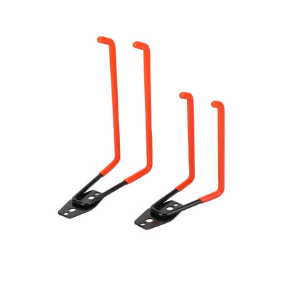 Double Wall Mount Garage Organization Tools 5PCS Heavy Duty Storage Hooks