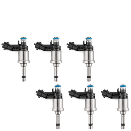 6PCS Fuel Injectors 12638530 Fit Chevrolet Camaro Traverse Fit GMC Acadia CTS