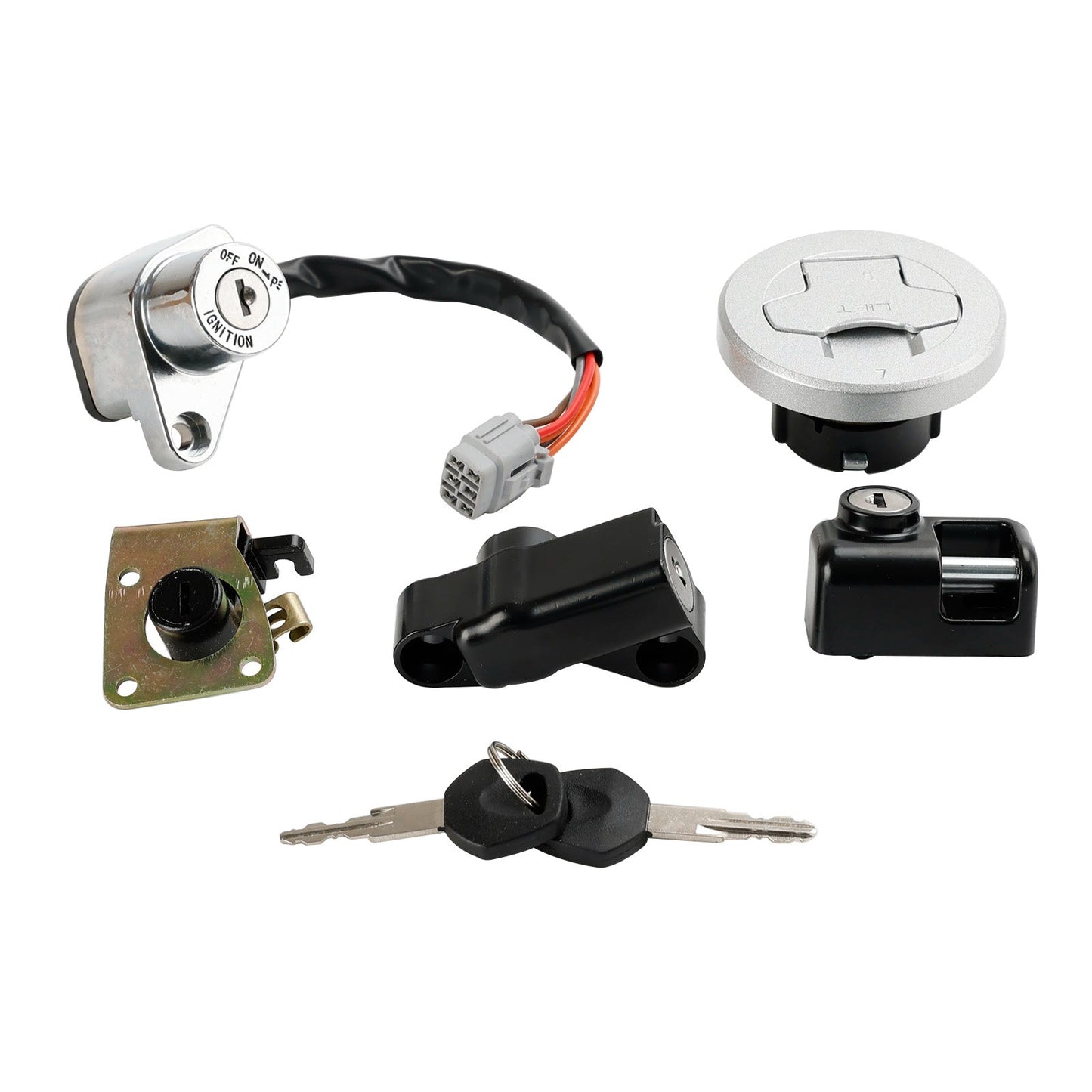 Suzuki VZ1500 Boulevard M90 2009-2019 Ignition Switch Fuel Cap Seat Lock Set