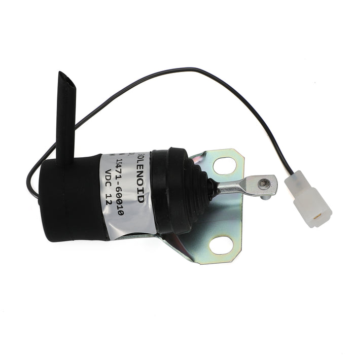 Kubota 052600-1001 052600-1000 15471-60010 Fuel Shut Off Solenoid 12V Fits