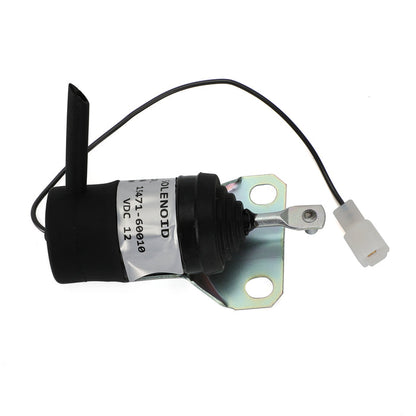Kubota 052600-1001 052600-1000 15471-60010 Fuel Shut Off Solenoid 12V Fits