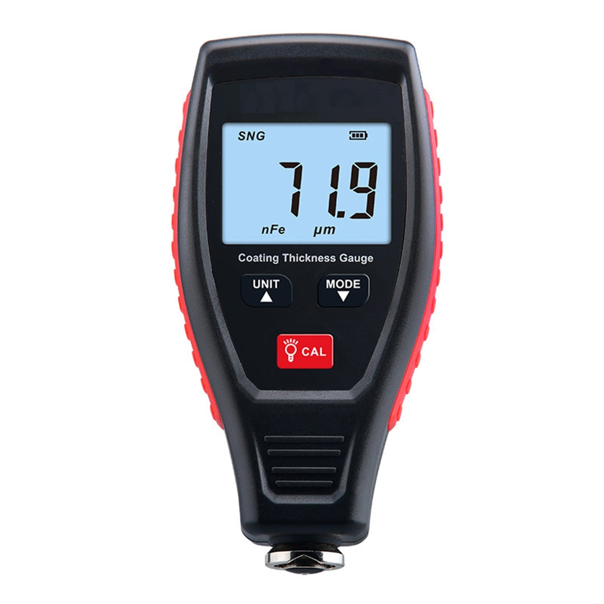 Digital Car Measuring 0-1800um Paint Coating Thickness Tester Depth Gauge Meter