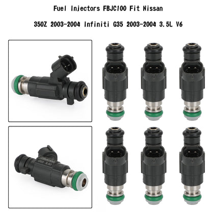 2002-2003 Infiniti QX4 3.5L V6 1PCS/6PCS Fuel Injectors FBJC100 FBJC-100 842-12240 84212240