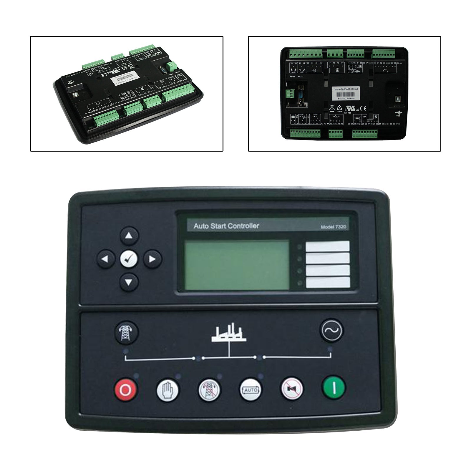 AMF ATS DSE7320 Generator Control Module - Auto Controller Replacement ...