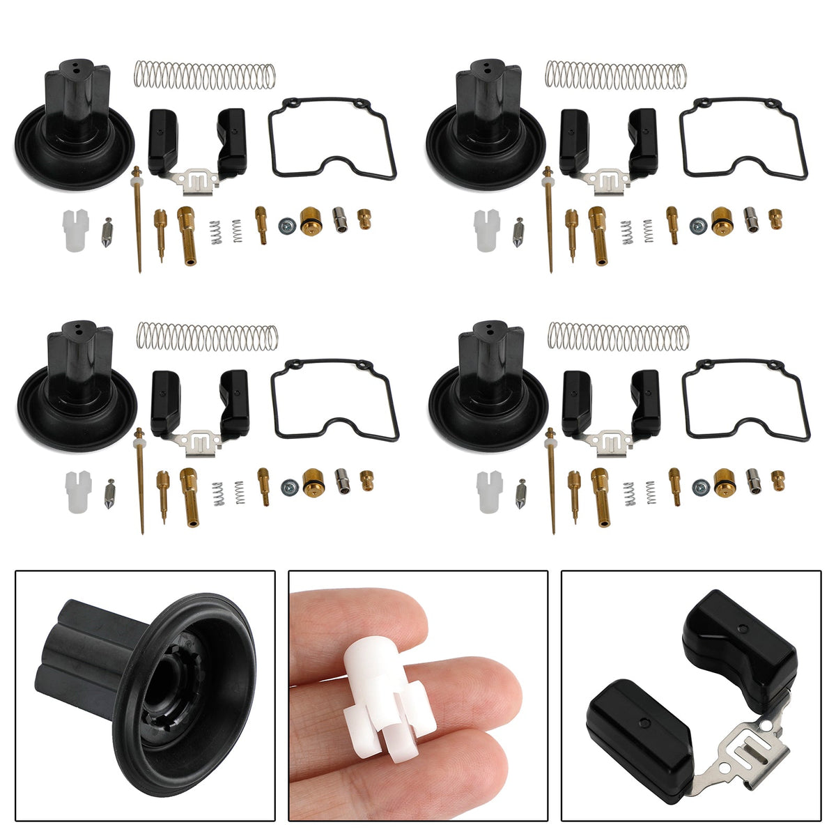 250CC ATV ATV250 EN250 GP200 GP250 MV30 4PCS Carburetor Rebuild Repair Kit