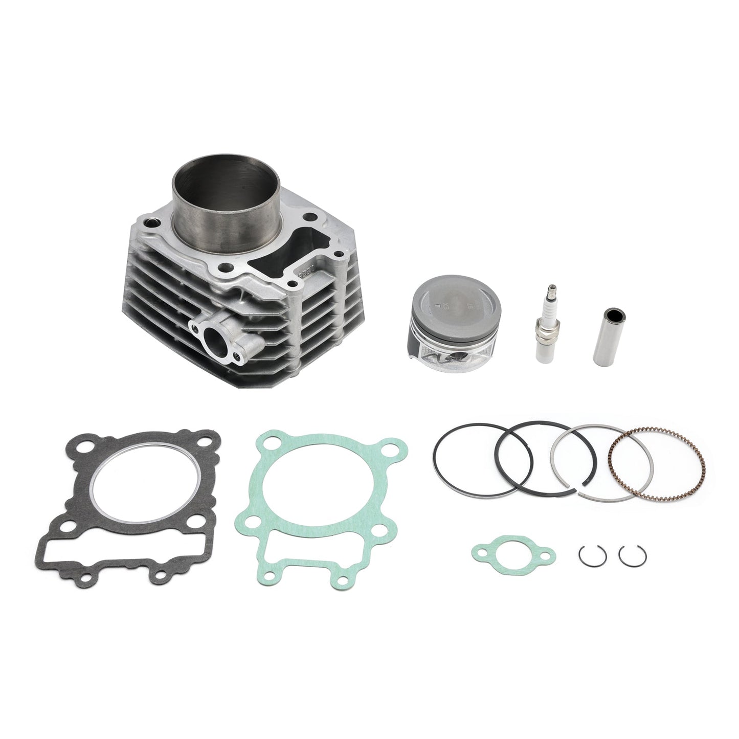 2003-2011 Kawasaki Bayou 250 KLF250A STD 69mm 228cc Cylinder Jug Top End Piston Gaskets Kit 11005-1965