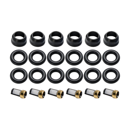 2001-2004 Buick Regal 6Pcs Fuel Injector Repair Kit O-Rings FJ318