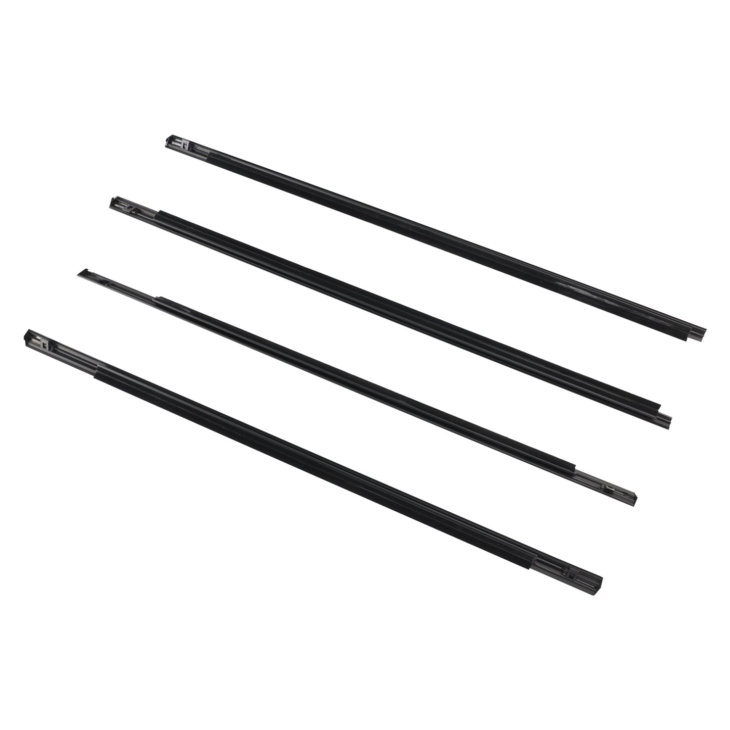 2001-2007 Nissan X-trail 4PCS Window Weather Strip Seal Belt 80821-8H300 80820-8H300