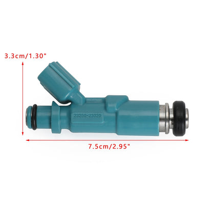 1999-2005 Toyota Yaris Vitz 1.0L 1.3L 4PCS Fuel Injectors 23250-23020 23209-29015