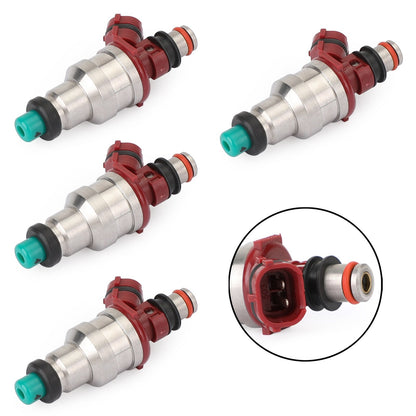 1989-1995 Toyota Pickup 2.4L 4PCS Fuel Injectors 22842-12130 23209-35040 23250-35040