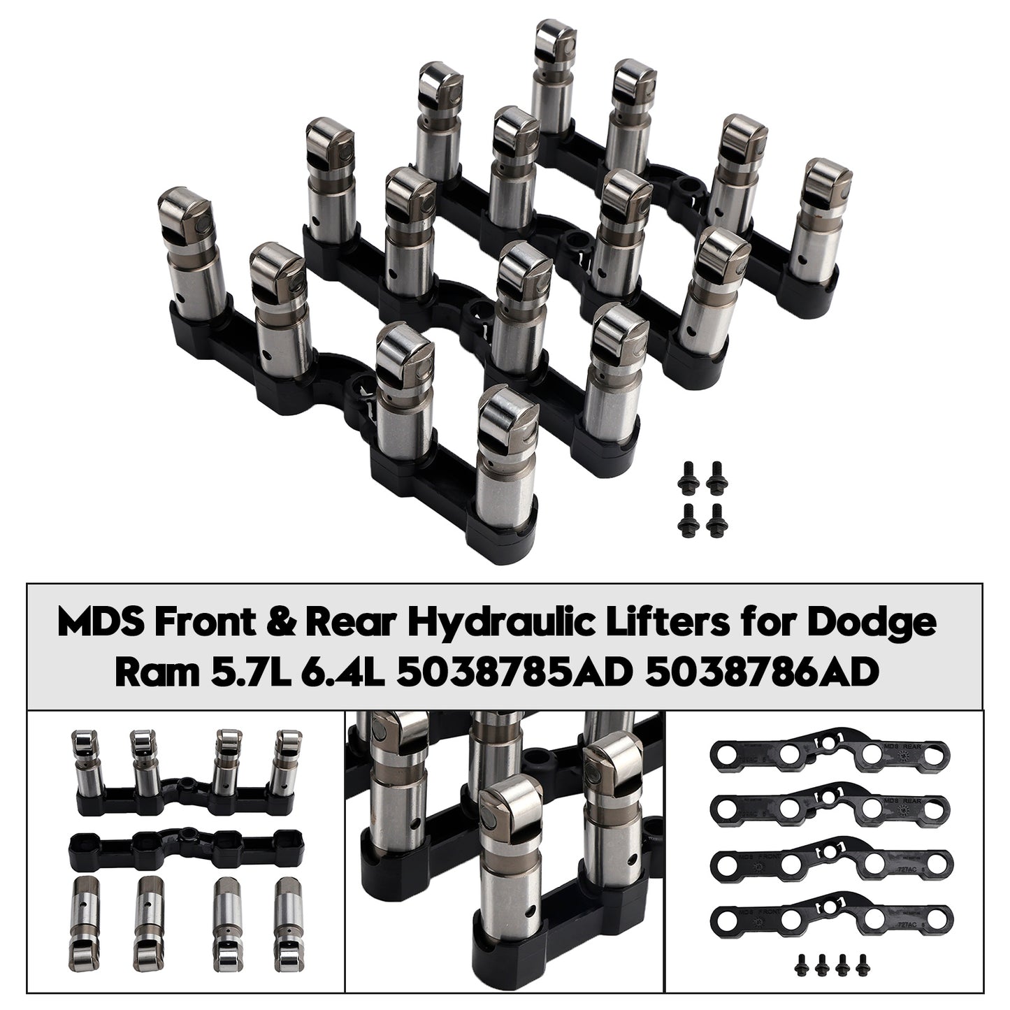 2006–2023 Chrysler 300 6.4L / 5.7L models 5038785AD MDS Front & Rear Hydraulic Lifters
