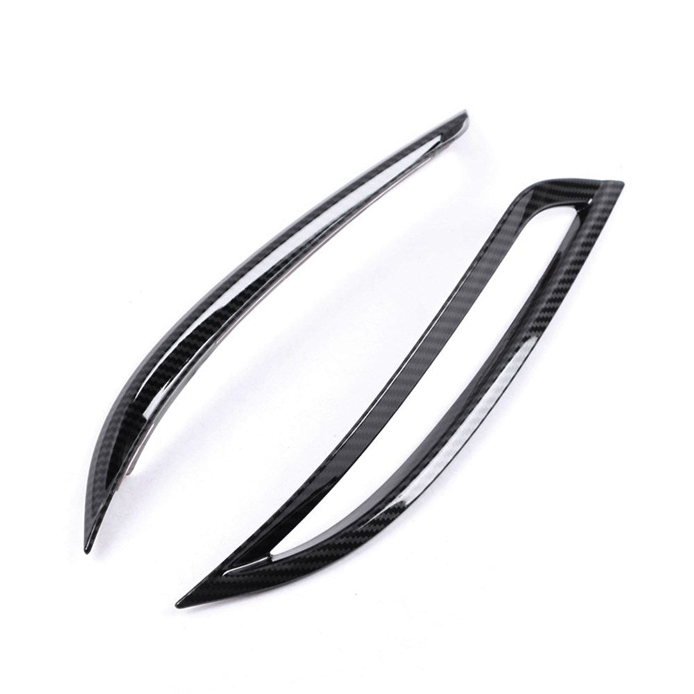 Carbon Fiber Rear Fog Light Lamp Cover Trim Tesla Model 3 2019-2022