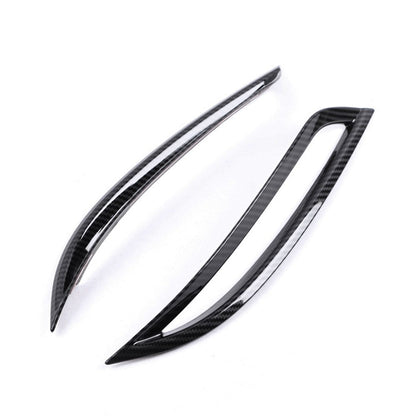 Carbon Fiber Rear Fog Light Lamp Cover Trim Tesla Model 3 2019-2022
