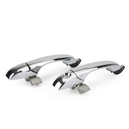 4x Exterior Door Handle 4589009AH Chrome For Chrysler 300 / 300C 2005-2010