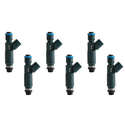 6PCS Fuel Injectors 2M2E-A7B Fit Mazda 6 MPV 3.0L 2002-2008 2M2EA7B