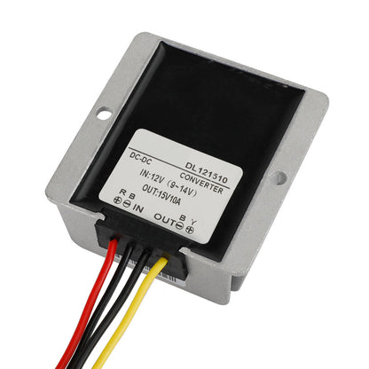 DC-DC 12V-15V 10A 150W Step Up Car Power Supply Converter Regulator Waterproof