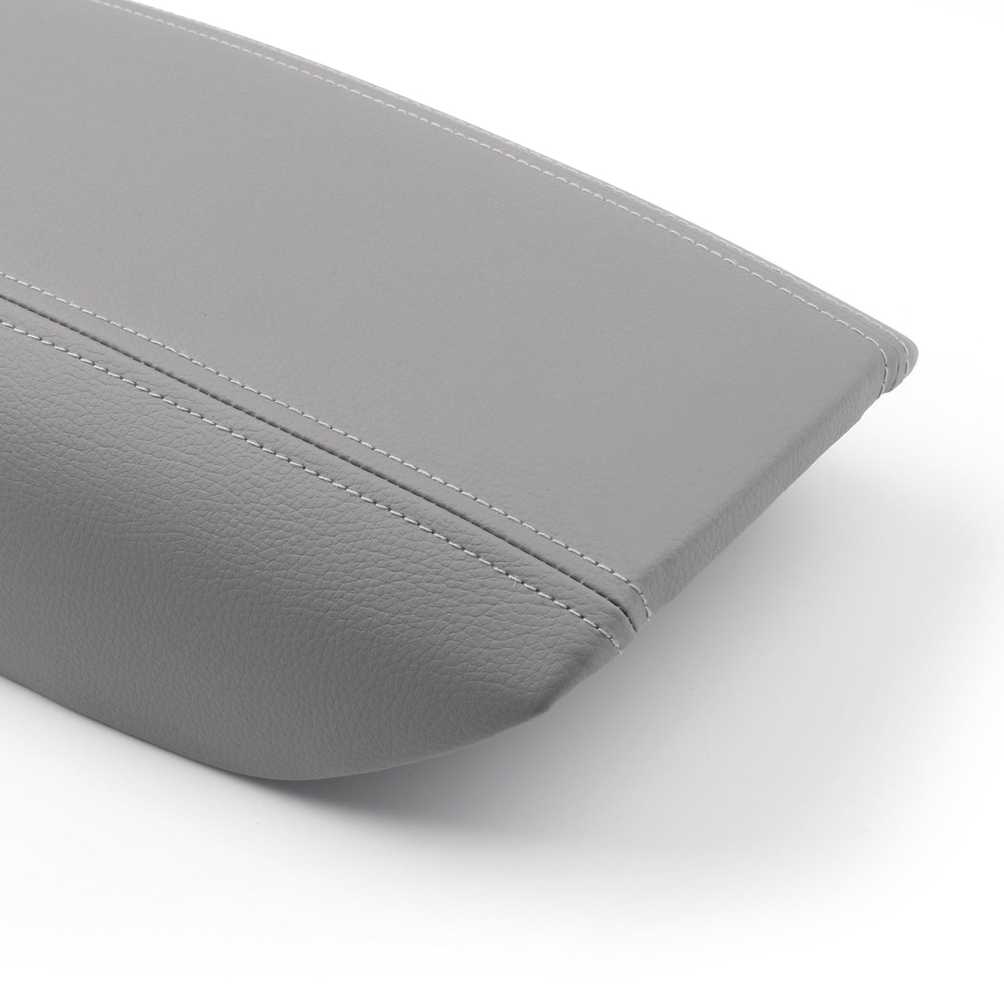 Armrest Cover Leather Synthetic Center Console Lid Gray 1999-2006 Volvo S80
