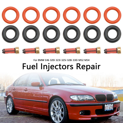 BMW E46 320i 323i 325i 330i Fuel Injector Repair Kits 13537546244 13641437486