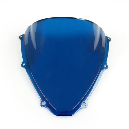 Windshield WindScreen Double Bubble For Suzuki GSXR 600/750 2006-2007 K6 Blue