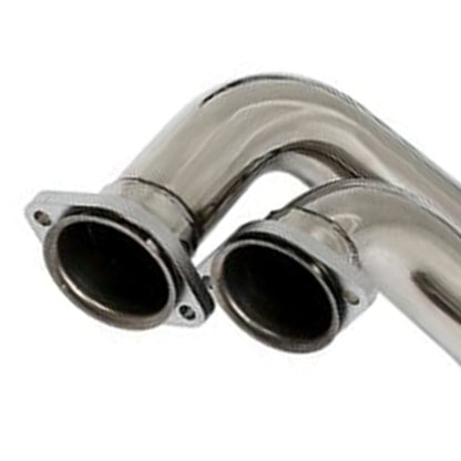 2003-2006 BMW M3 3.2L Catback Exhaust System Down Pipe Rounded Front Pipe Muffler