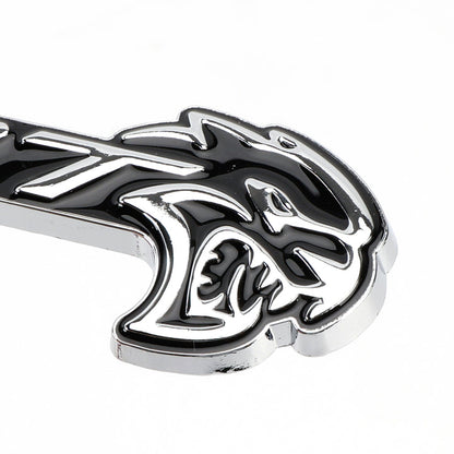 Charger Challenger SRT Hellcat Front Grille Emblem Badge Sticker