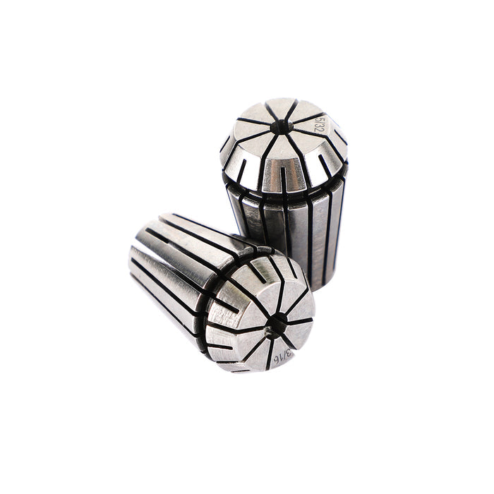 CNC Milling Lathe Engraving Machine, 7Pcs ER20(1/8"-1/2") ER20 Spring Collet Set