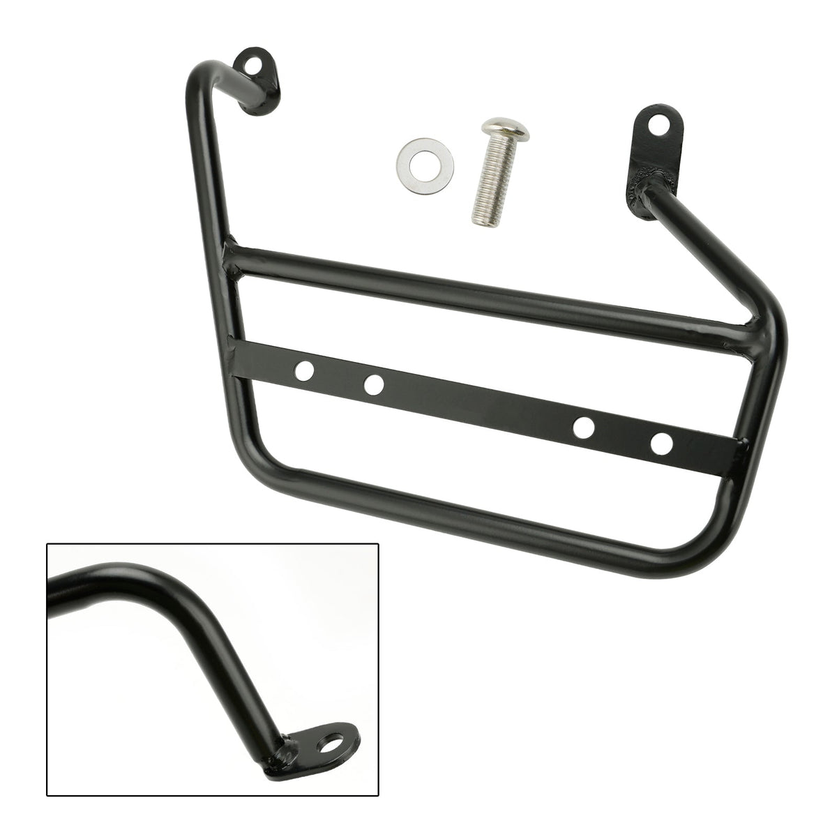 17-23 HONDA CB2200 EX RS Side Saddle Bag Mounting Bracket Black Right