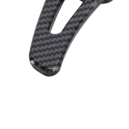 2012-2015 Chevrolet Camaro Carbon Look Steering Wheel Paddle Shifter Extension Covers