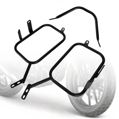 Black Saddlebag Support Mounting Bracket For Ducati Scrambler 400 800 16-22