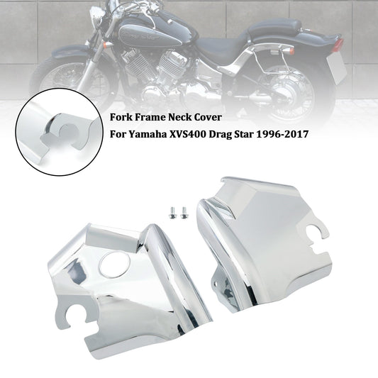 97-03 Yamaha XVS400 XVS650 Drag Star V-Star 650 Fork Frame Neck Cover Chrome